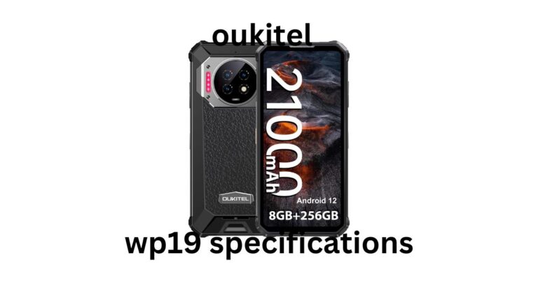 Oukitel mobile: A rugged smartphone Oukitel wp19