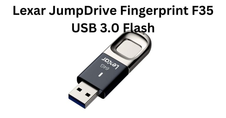 Introducing the Lexar JumpDrive Fingerprint F35 USB 3.0 Flash Drive