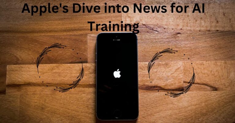 Apple’s Dive into News for AI Training